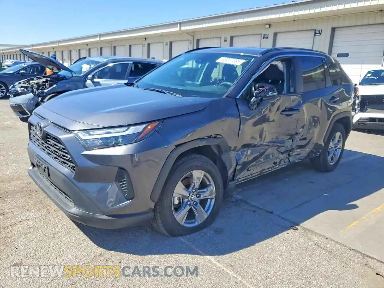 1 Photograph of a damaged car 2T3P1RFV8SW554226 TOYOTA RAV4 2025