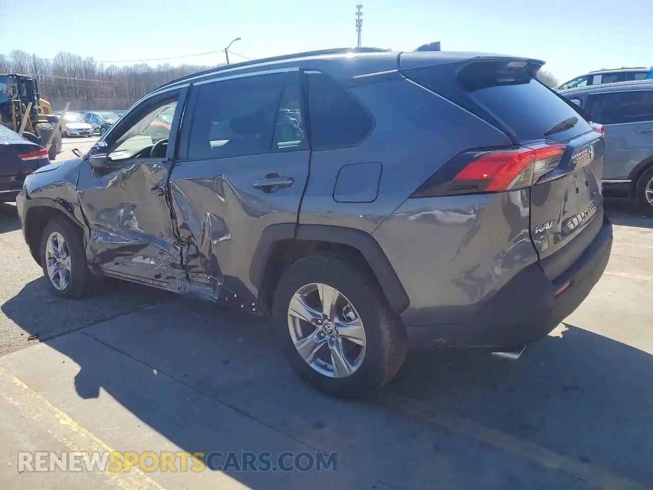 2 Photograph of a damaged car 2T3P1RFV8SW554226 TOYOTA RAV4 2025
