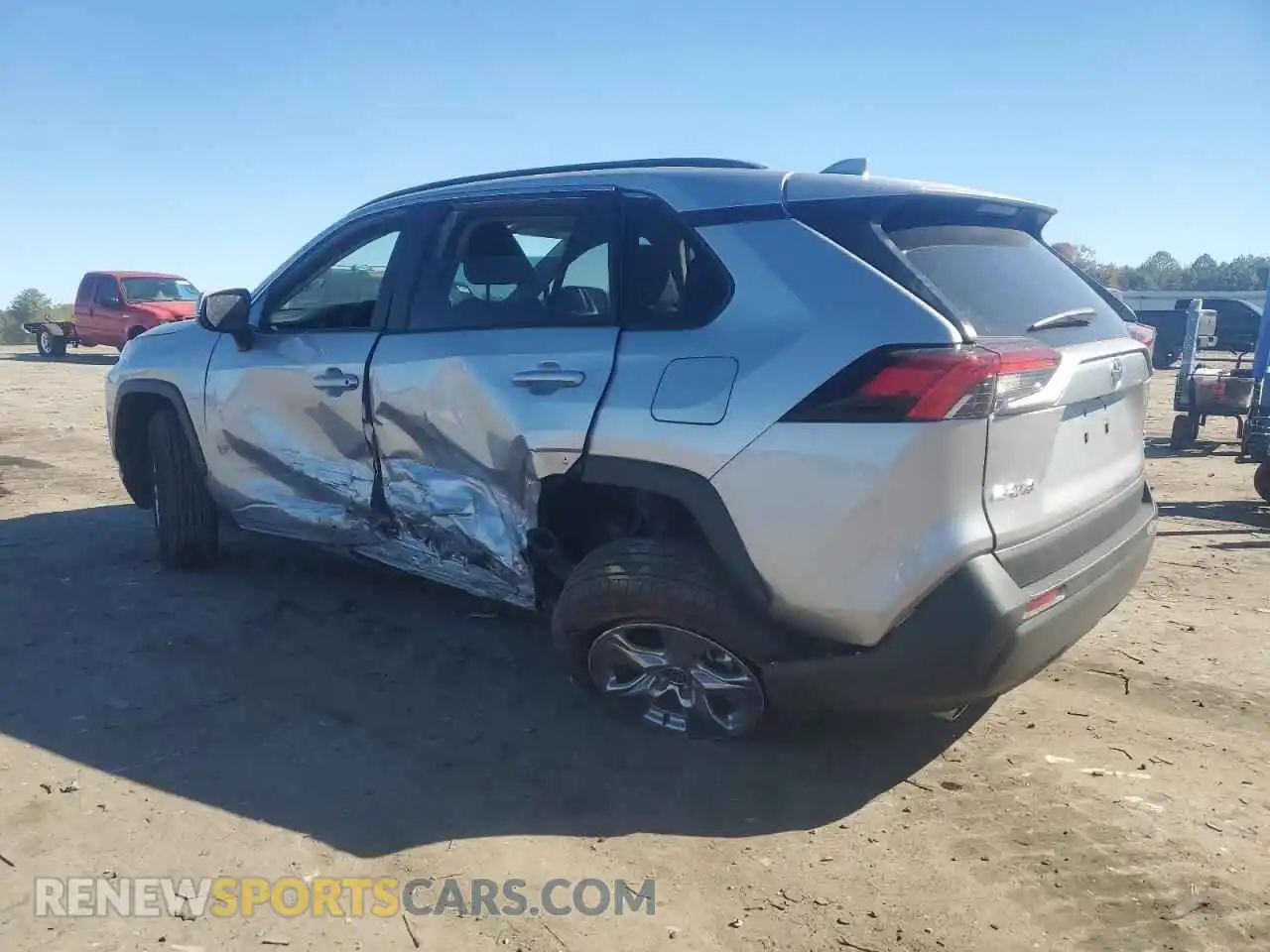 2 Photograph of a damaged car 2T3P1RFV8SW554954 TOYOTA RAV4 2025