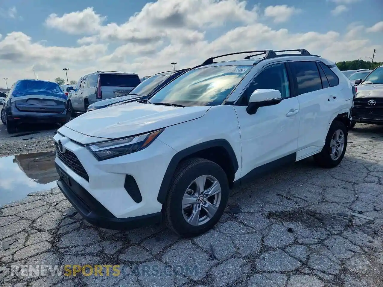 1 Фотография поврежденного автомобиля 2T3P1RFV8SW569499 TOYOTA RAV4 2025