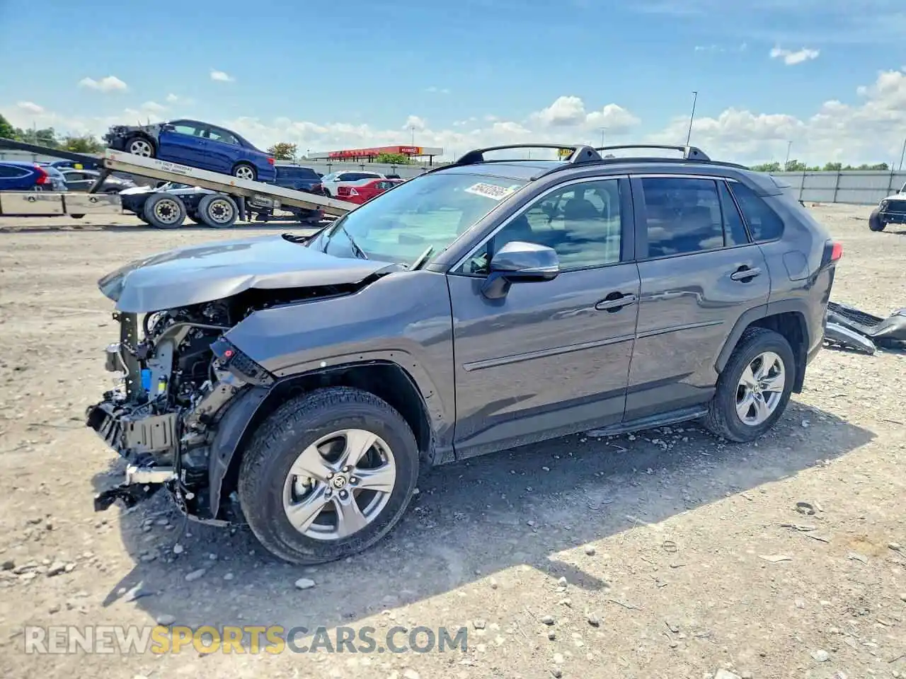 1 Photograph of a damaged car 2T3P1RFV8SW572645 TOYOTA RAV4 2025