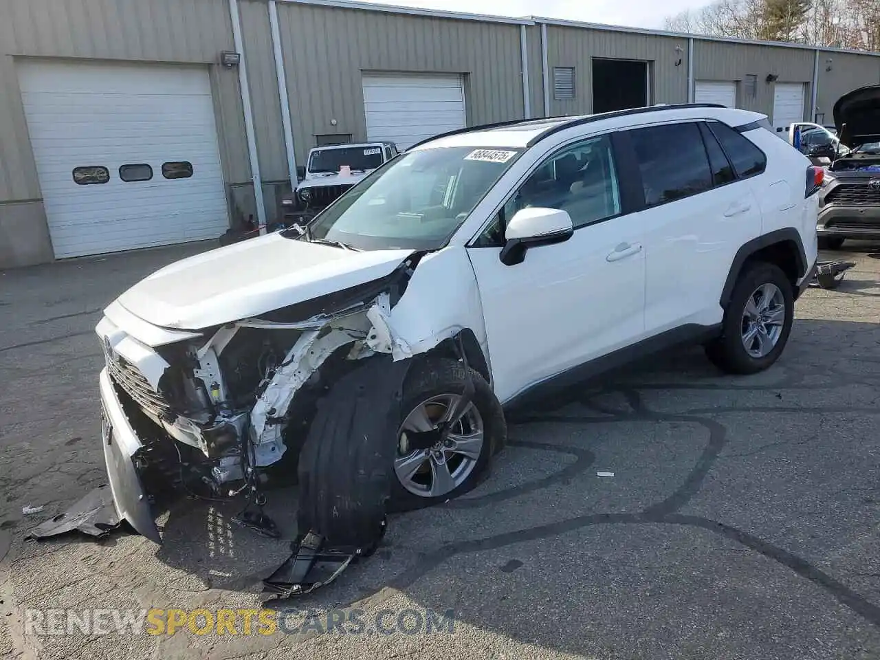 1 Photograph of a damaged car 2T3P1RFV8SW586318 TOYOTA RAV4 2025