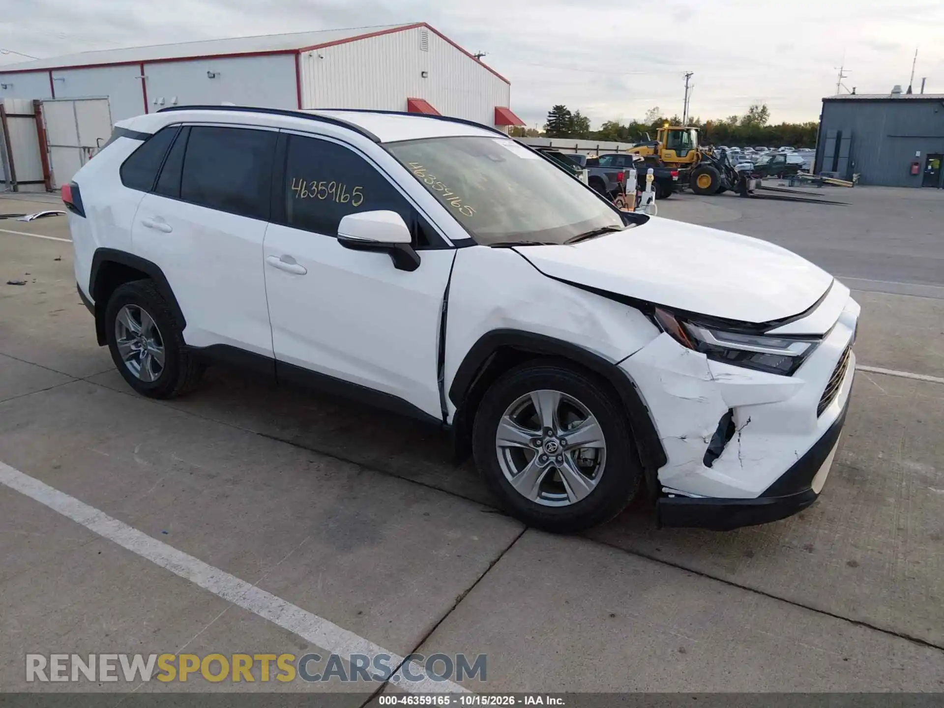 1 Photograph of a damaged car 2T3P1RFV8SW602954 TOYOTA RAV4 2025