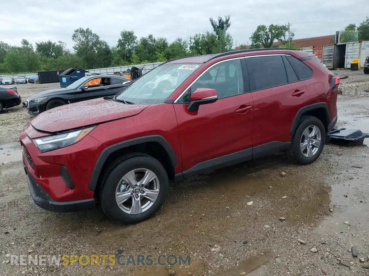 1 Photograph of a damaged car 2T3P1RFV8SW605854 TOYOTA RAV4 2025