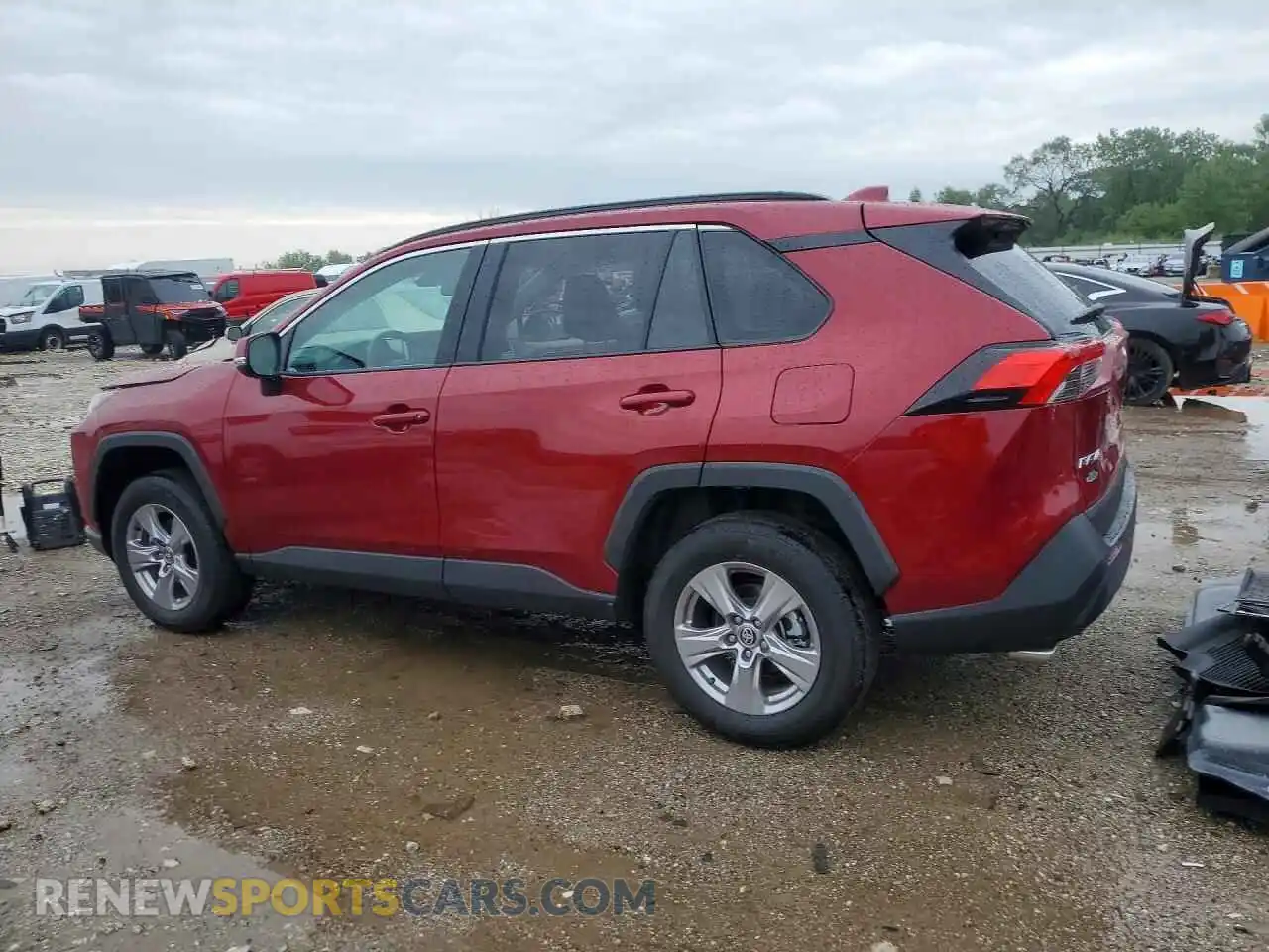 2 Photograph of a damaged car 2T3P1RFV8SW605854 TOYOTA RAV4 2025