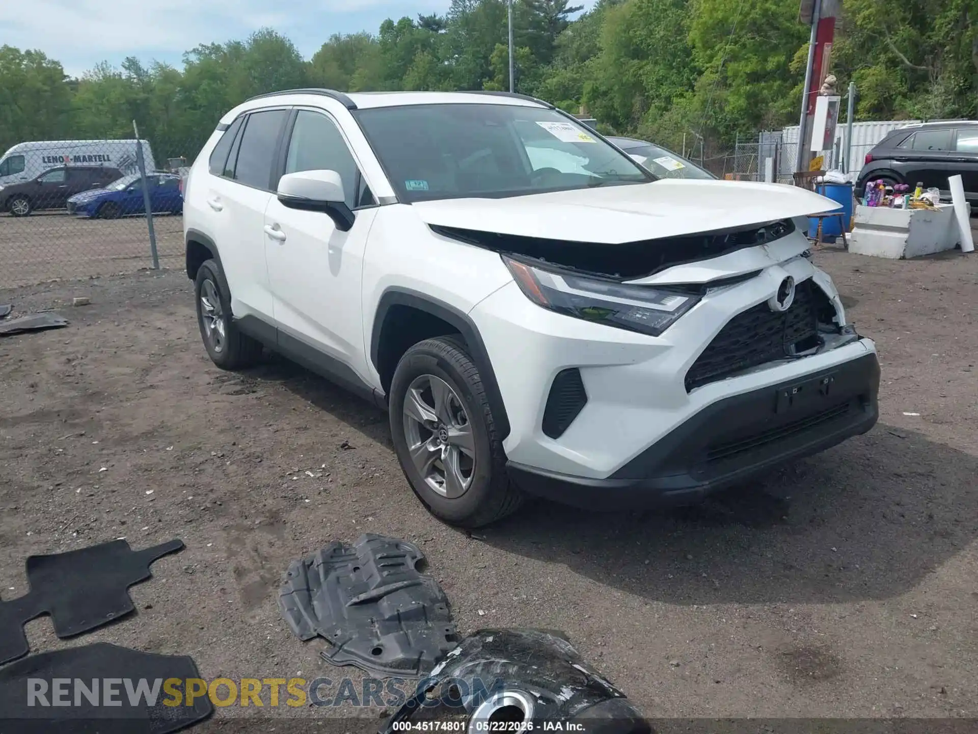 1 Photograph of a damaged car 2T3P1RFV8SW612674 TOYOTA RAV4 2025