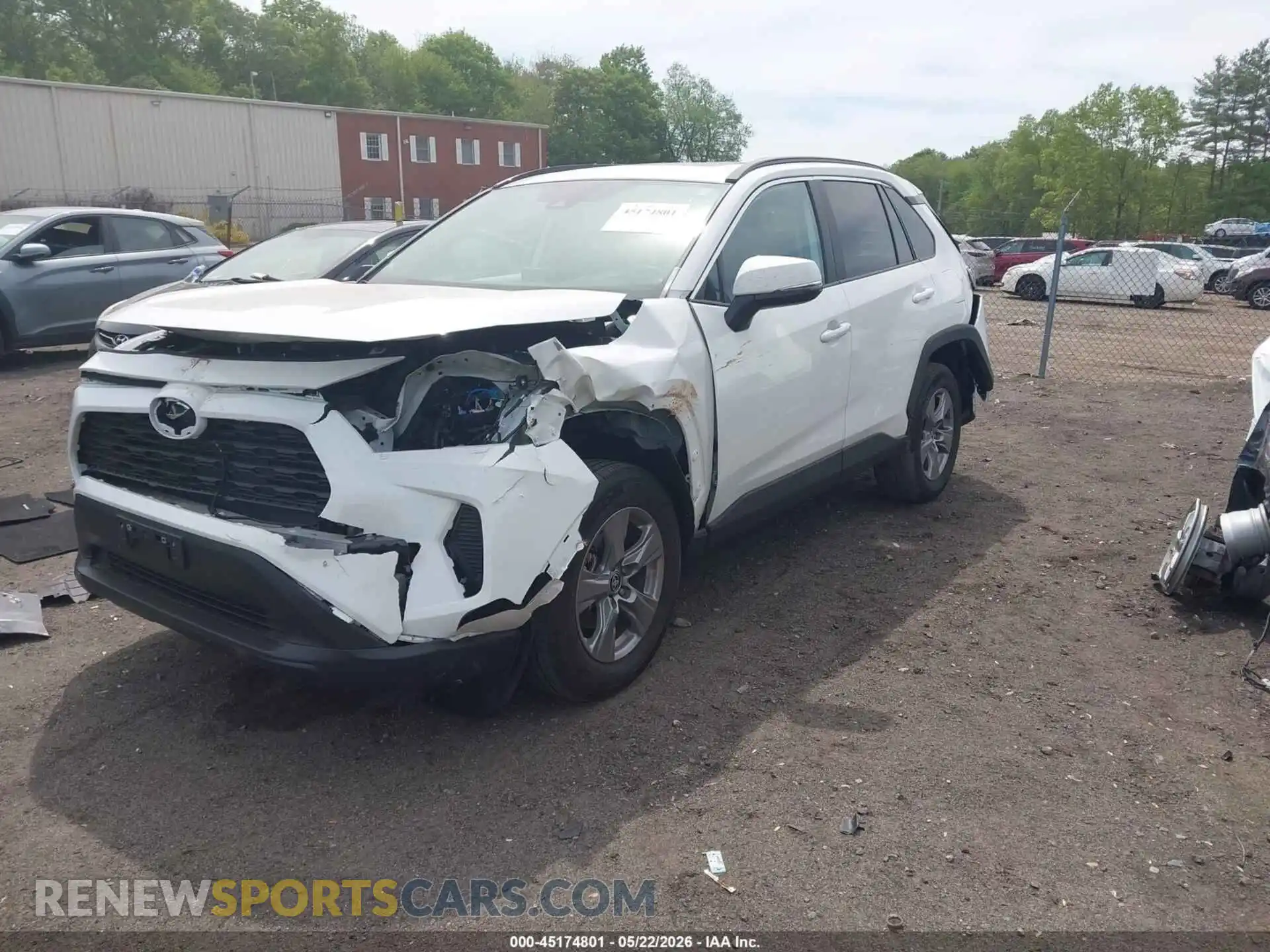 2 Photograph of a damaged car 2T3P1RFV8SW612674 TOYOTA RAV4 2025