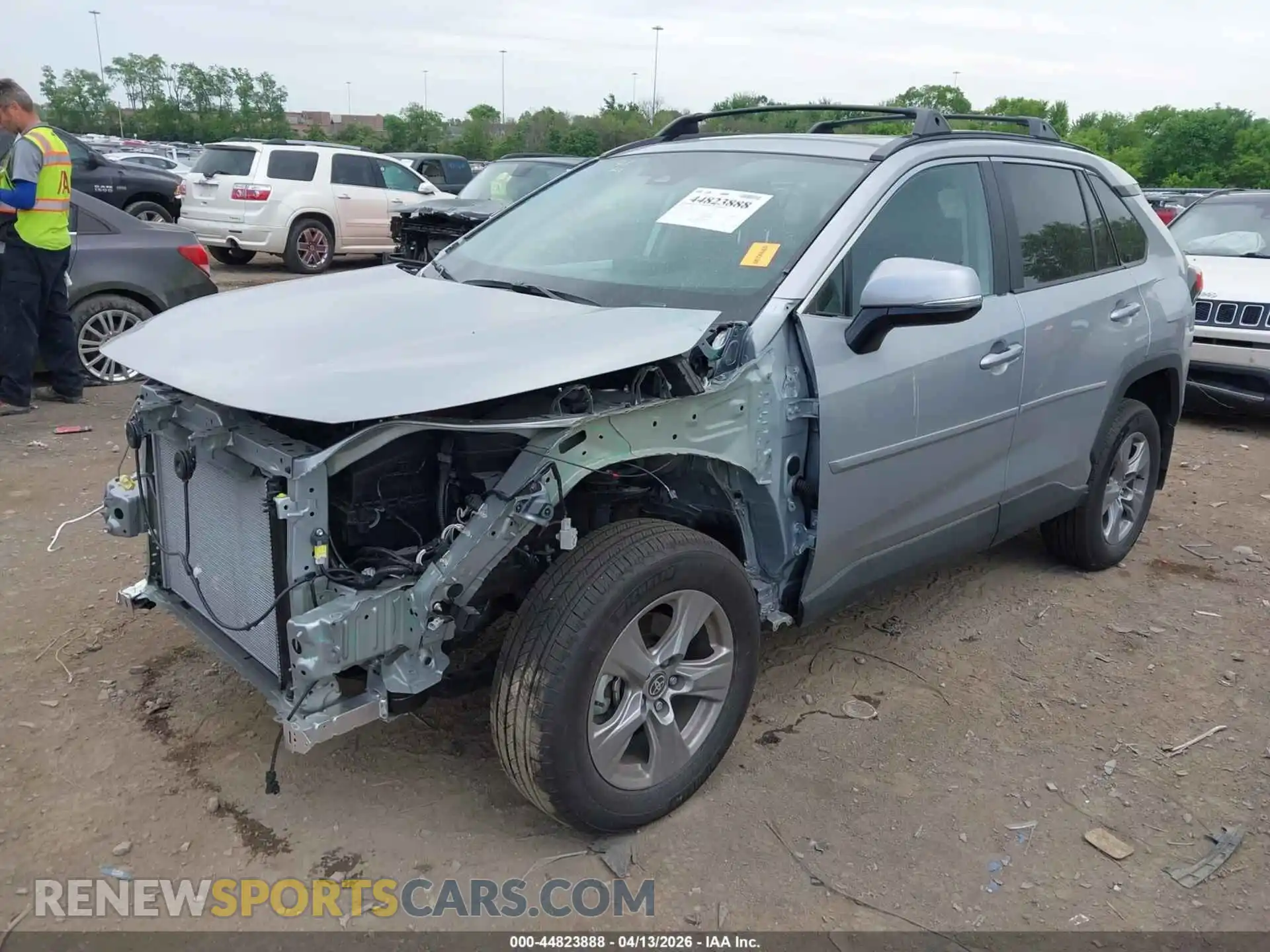 2 Photograph of a damaged car 2T3P1RFV8SW614716 TOYOTA RAV4 2025