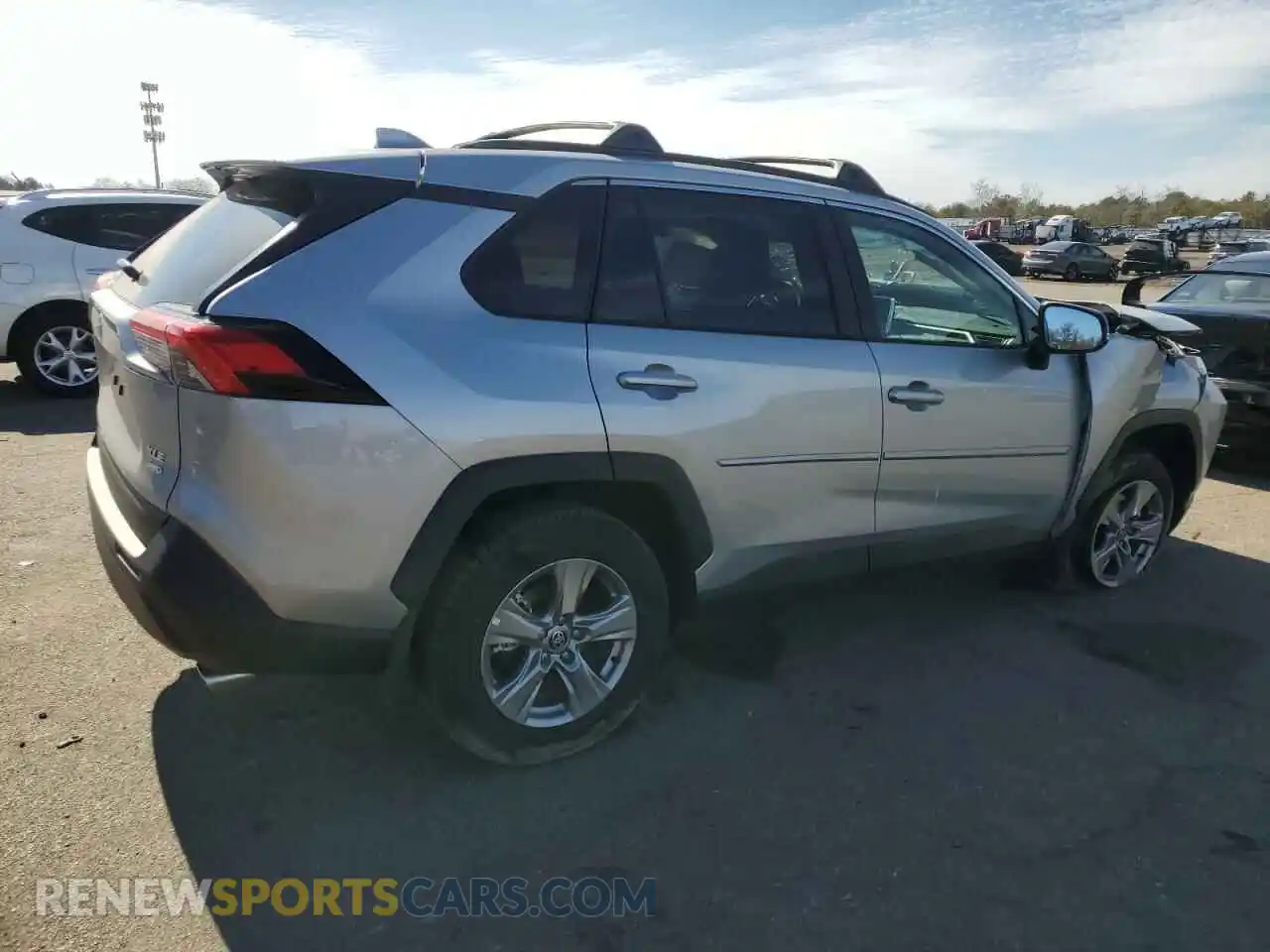3 fotografías del automóvil dañado 2T3P1RFV9SW499219 TOYOTA RAV4 2025