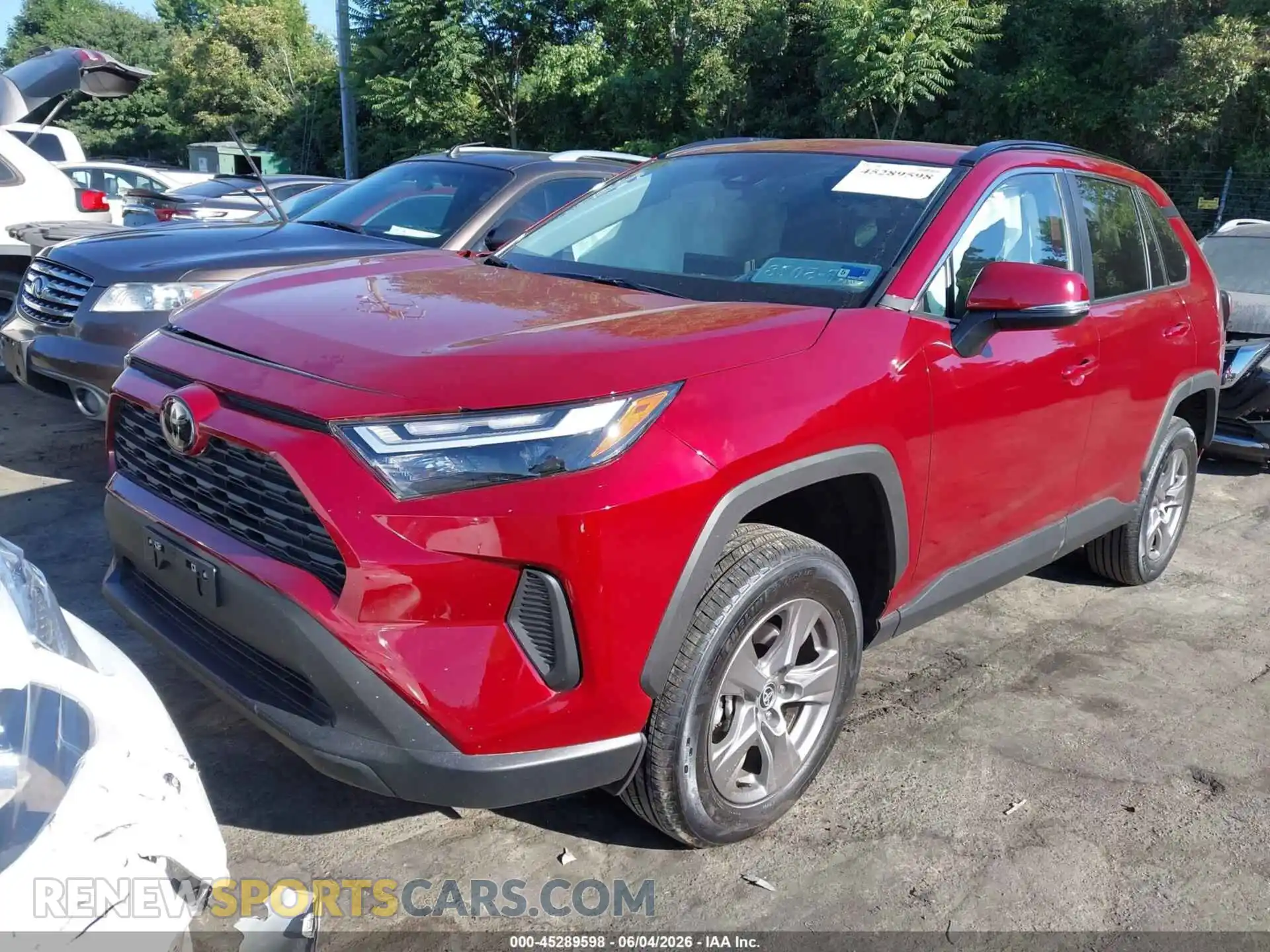 2 Photograph of a damaged car 2T3P1RFV9SW499270 TOYOTA RAV4 2025