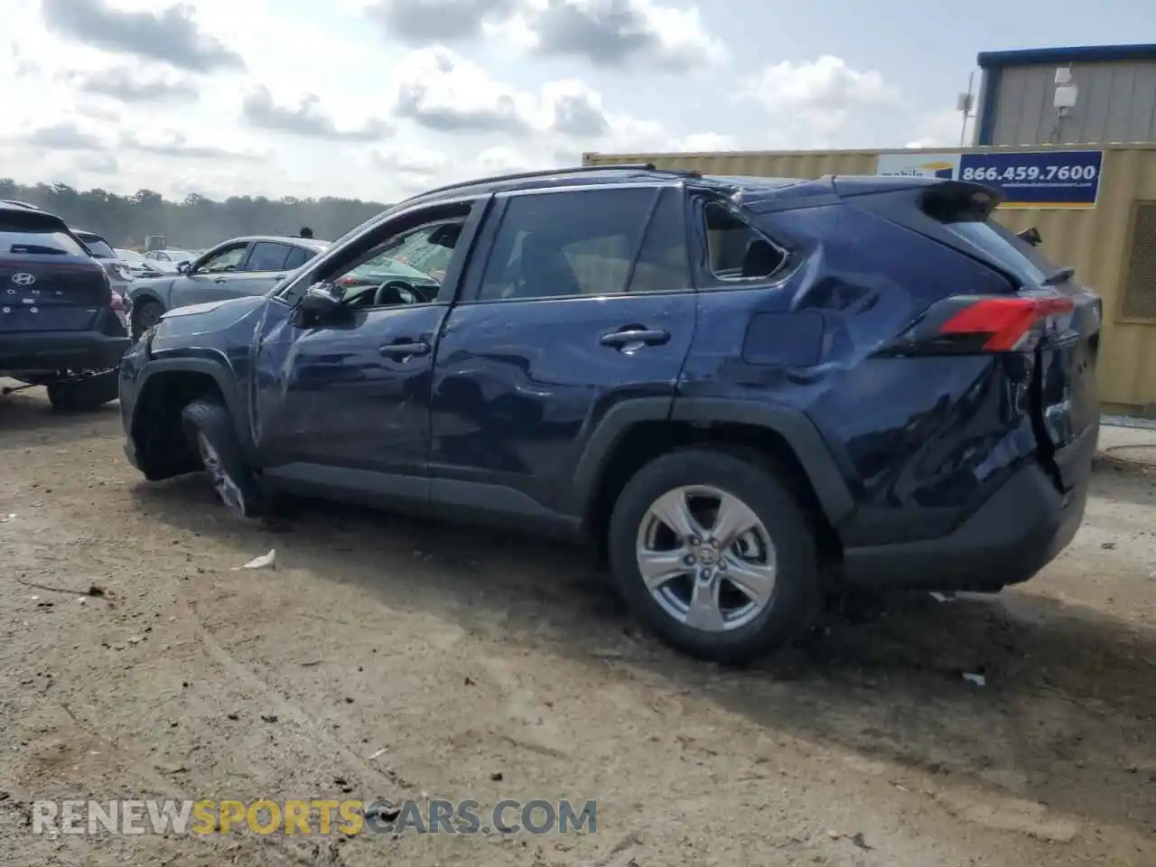2 Photograph of a damaged car 2T3P1RFV9SW543994 TOYOTA RAV4 2025