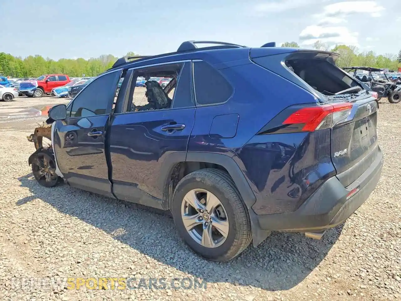 2 Photograph of a damaged car 2T3P1RFV9SW547964 TOYOTA RAV4 2025