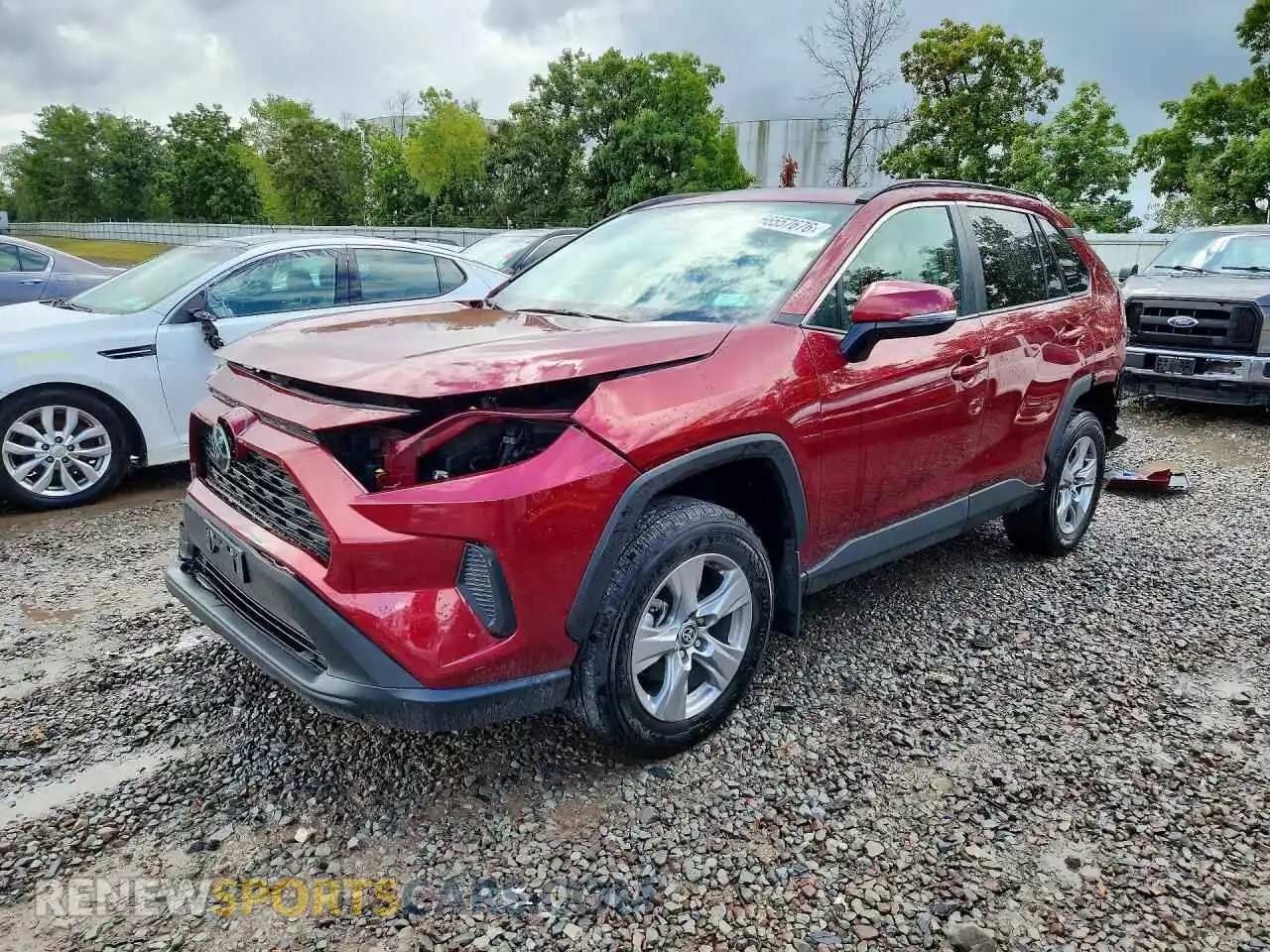 1 Photograph of a damaged car 2T3P1RFV9SW558771 TOYOTA RAV4 2025