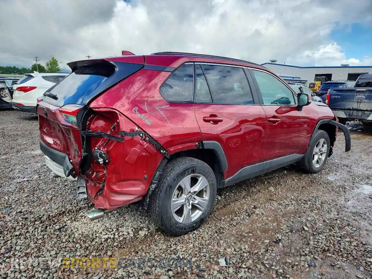 3 Photograph of a damaged car 2T3P1RFV9SW558771 TOYOTA RAV4 2025