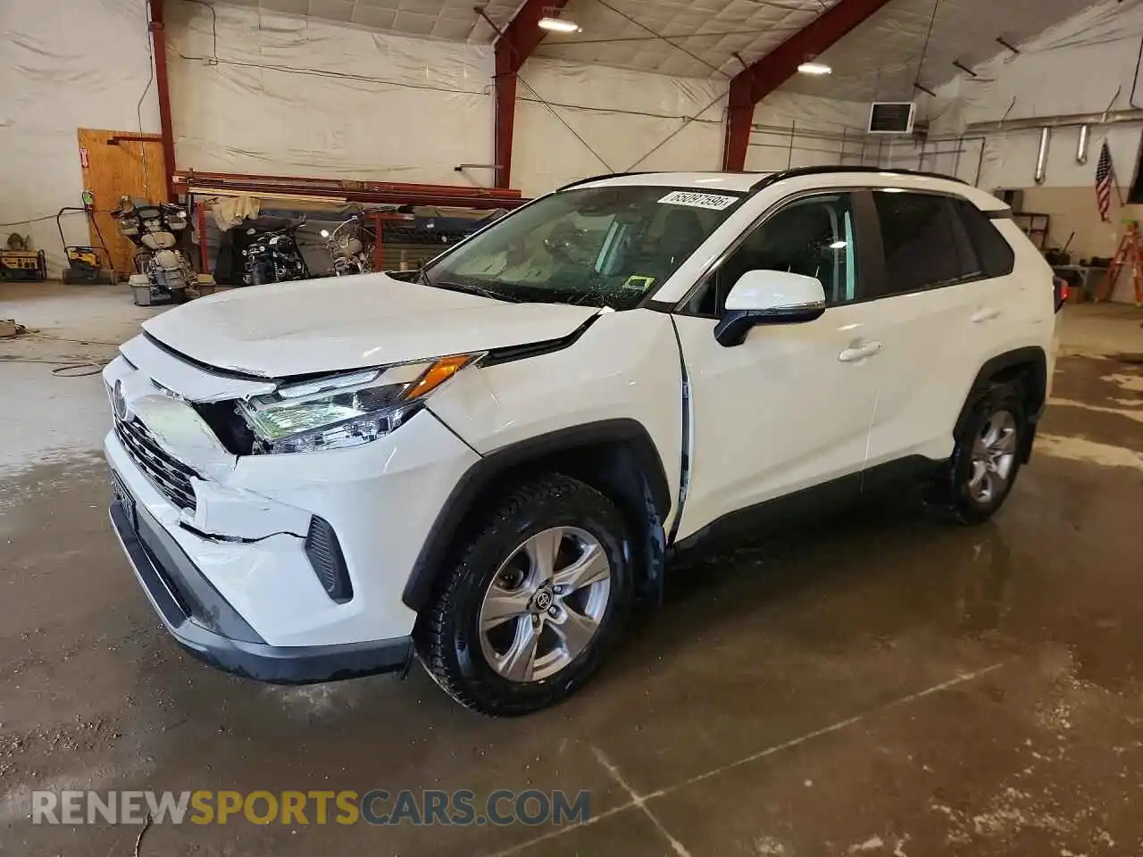 1 Photograph of a damaged car 2T3P1RFV9SW569737 TOYOTA RAV4 2025