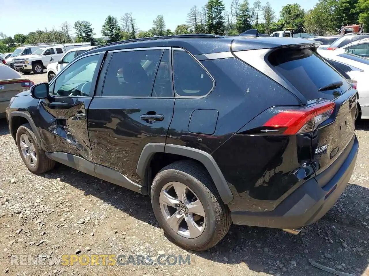 2 Photograph of a damaged car 2T3P1RFV9SW571276 TOYOTA RAV4 2025