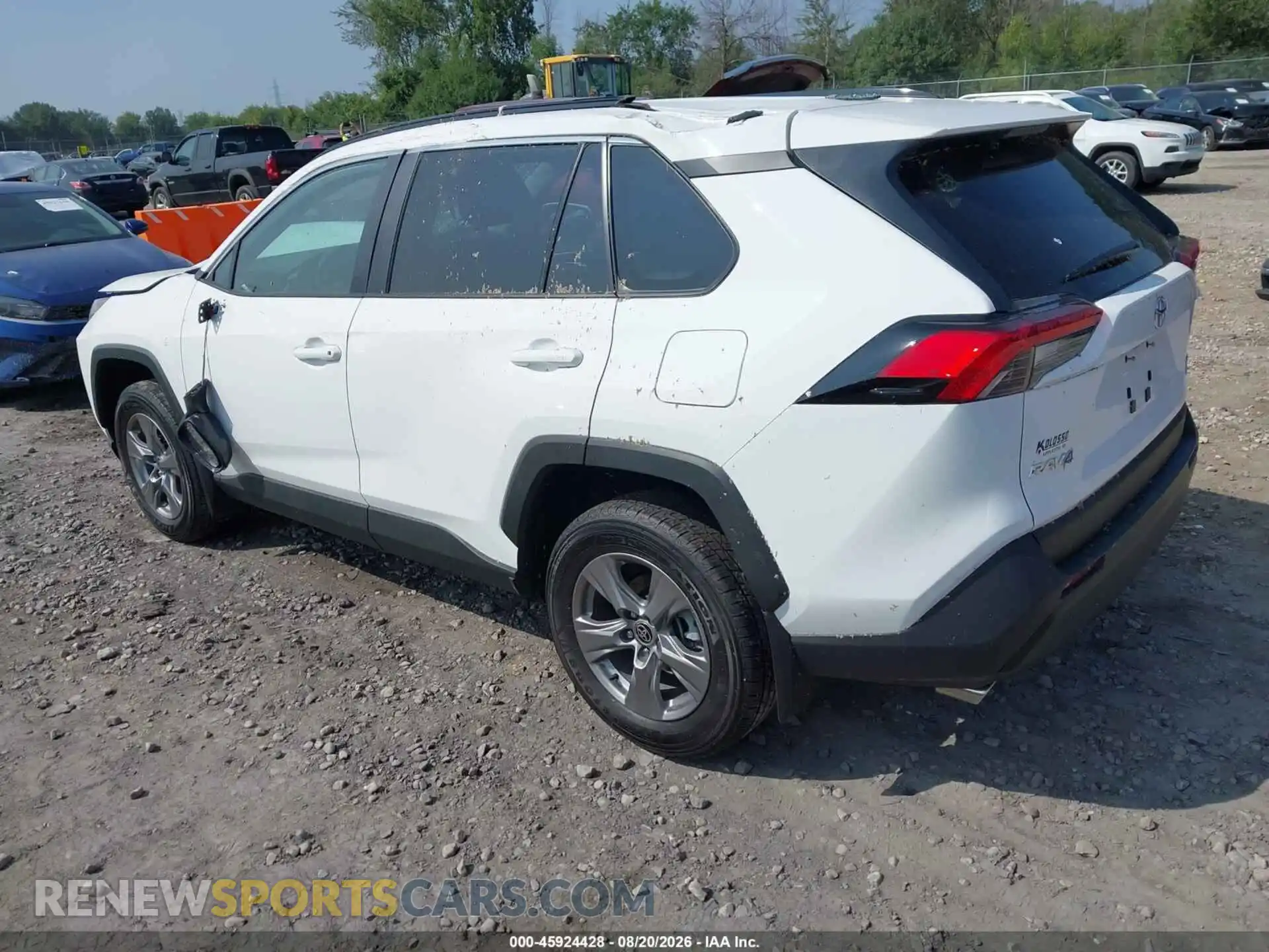 3 fotografías del automóvil dañado 2T3P1RFV9SW581757 TOYOTA RAV4 2025