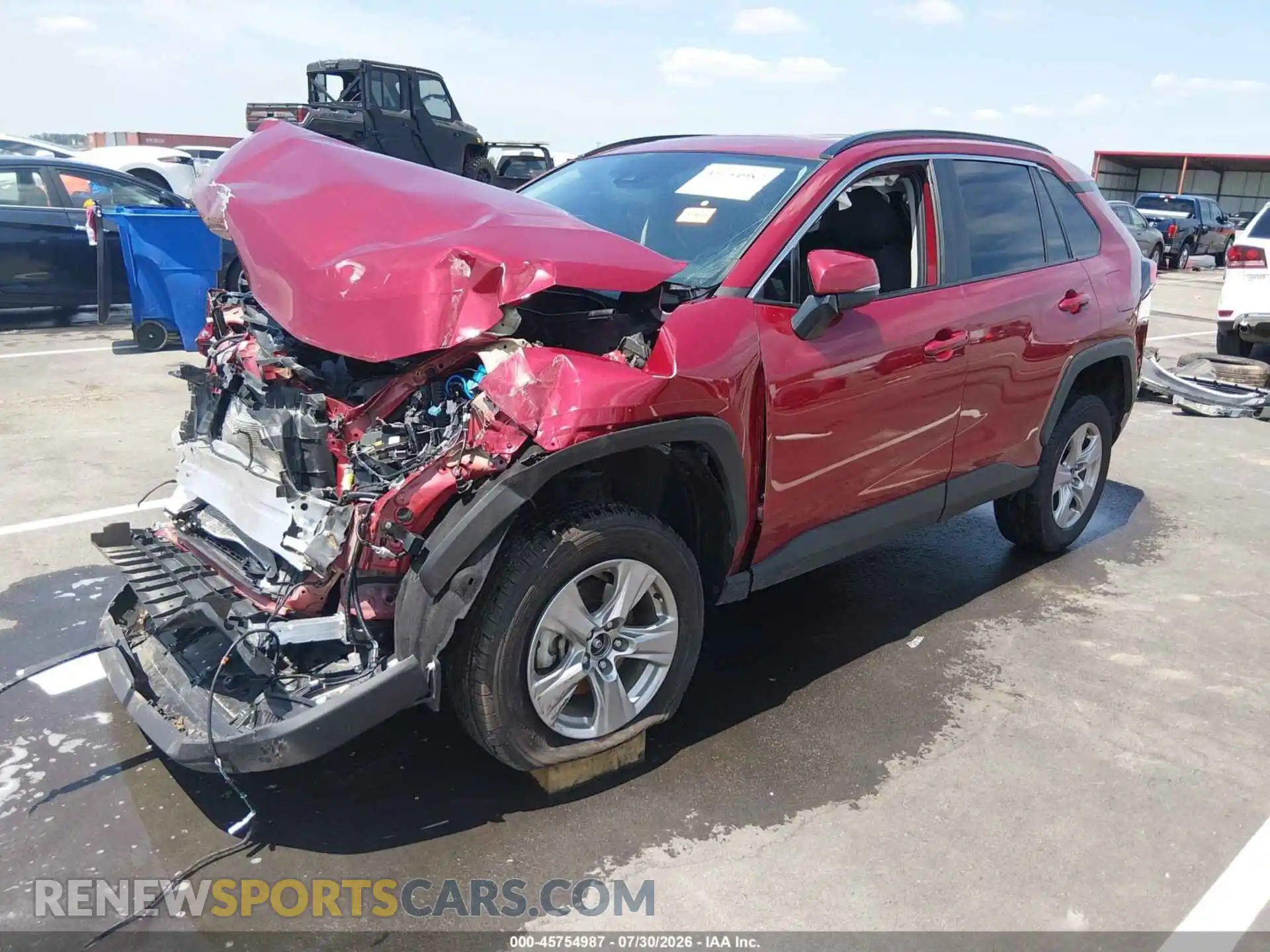 2 fotografías del automóvil dañado 2T3P1RFV9SW586022 TOYOTA RAV4 2025