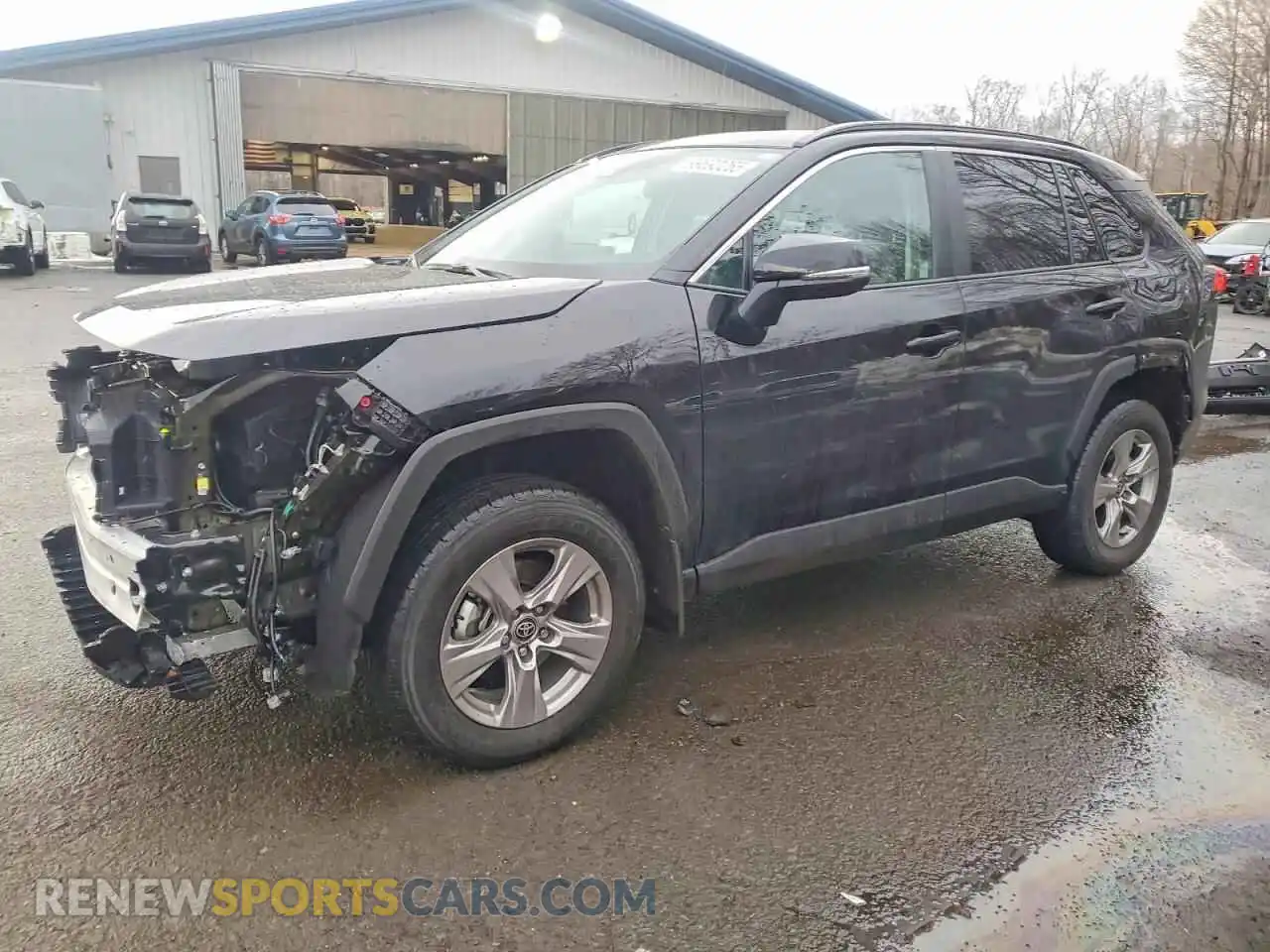 1 Photograph of a damaged car 2T3P1RFV9SW589325 TOYOTA RAV4 2025