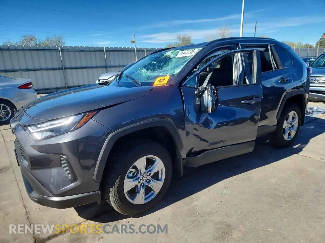 1 Photograph of a damaged car 2T3P1RFV9SW594878 TOYOTA RAV4 2025
