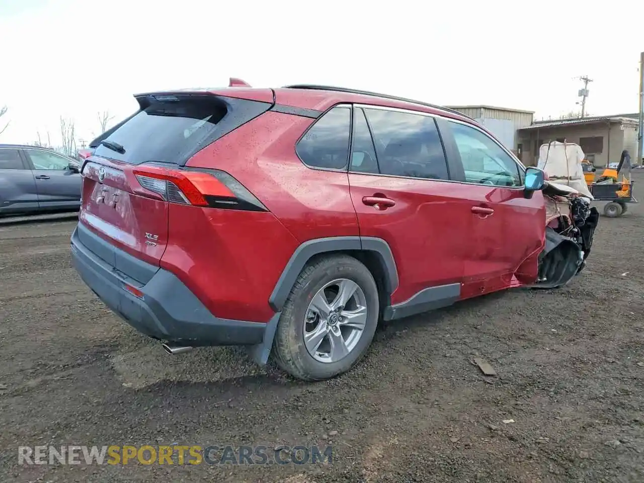 3 fotografías del automóvil dañado 2T3P1RFV9SW604325 TOYOTA RAV4 2025