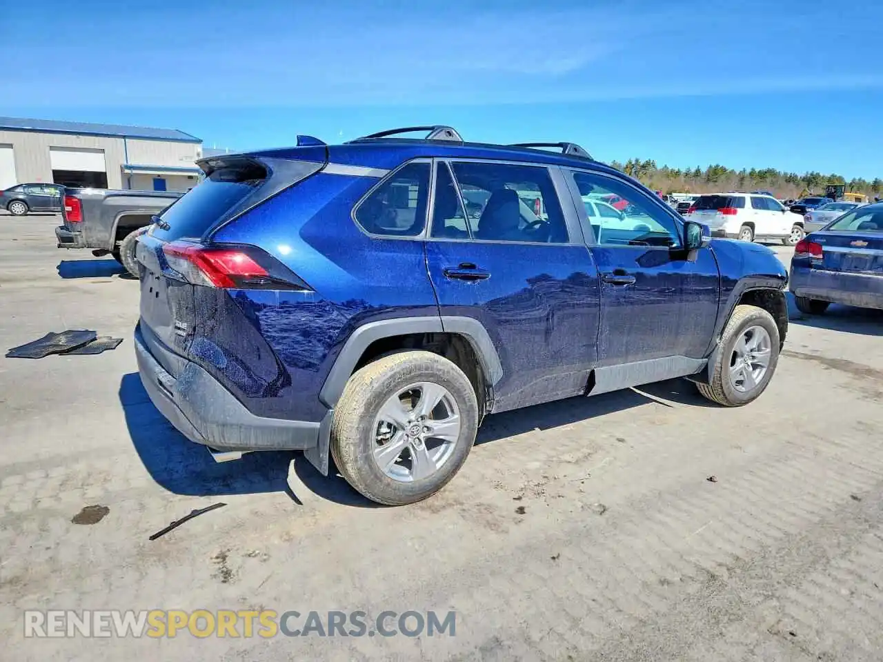 3 fotografías del automóvil dañado 2T3P1RFV9SW631153 TOYOTA RAV4 2025