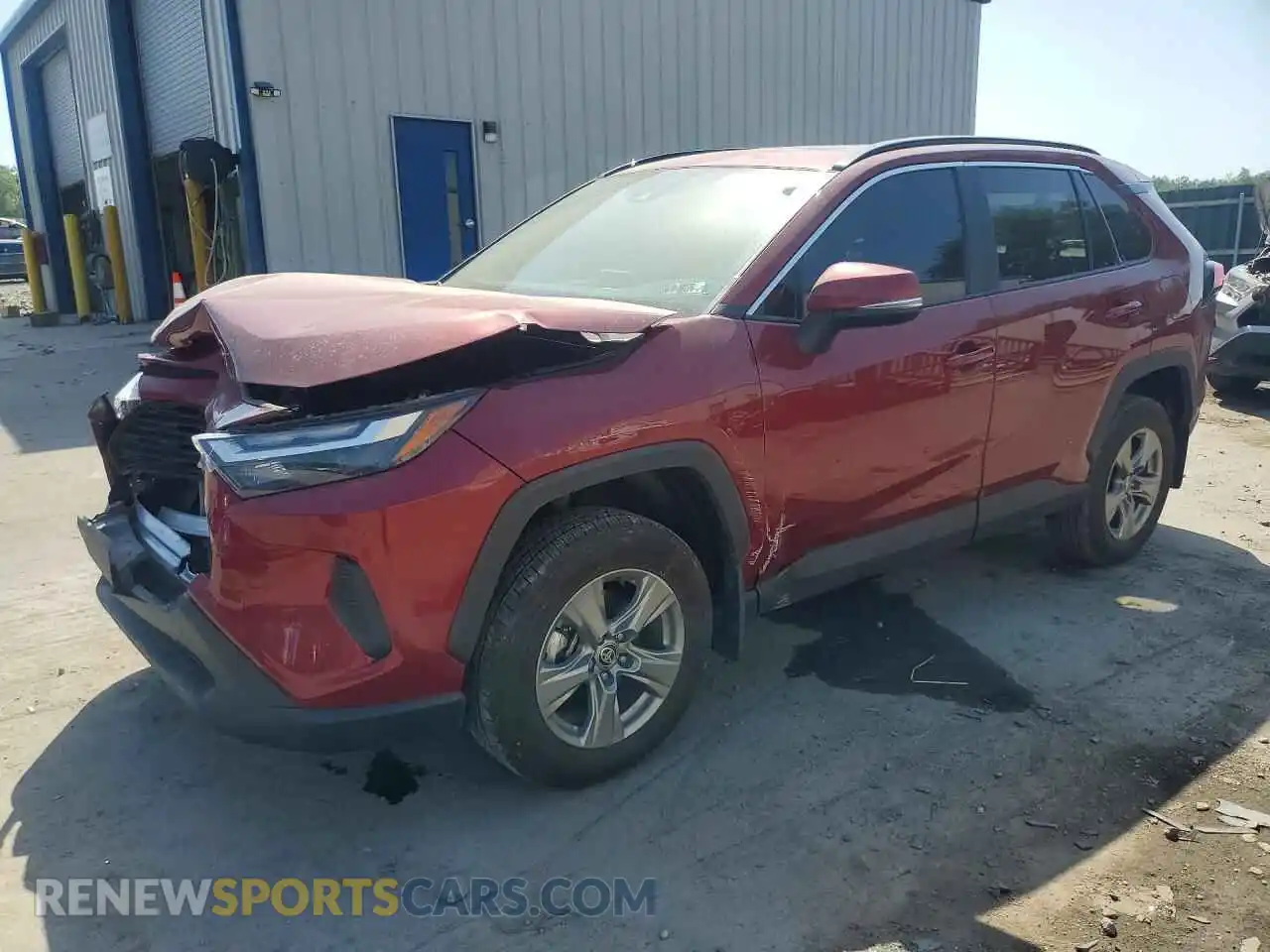 1 Photograph of a damaged car 2T3P1RFV9SW633680 TOYOTA RAV4 2025