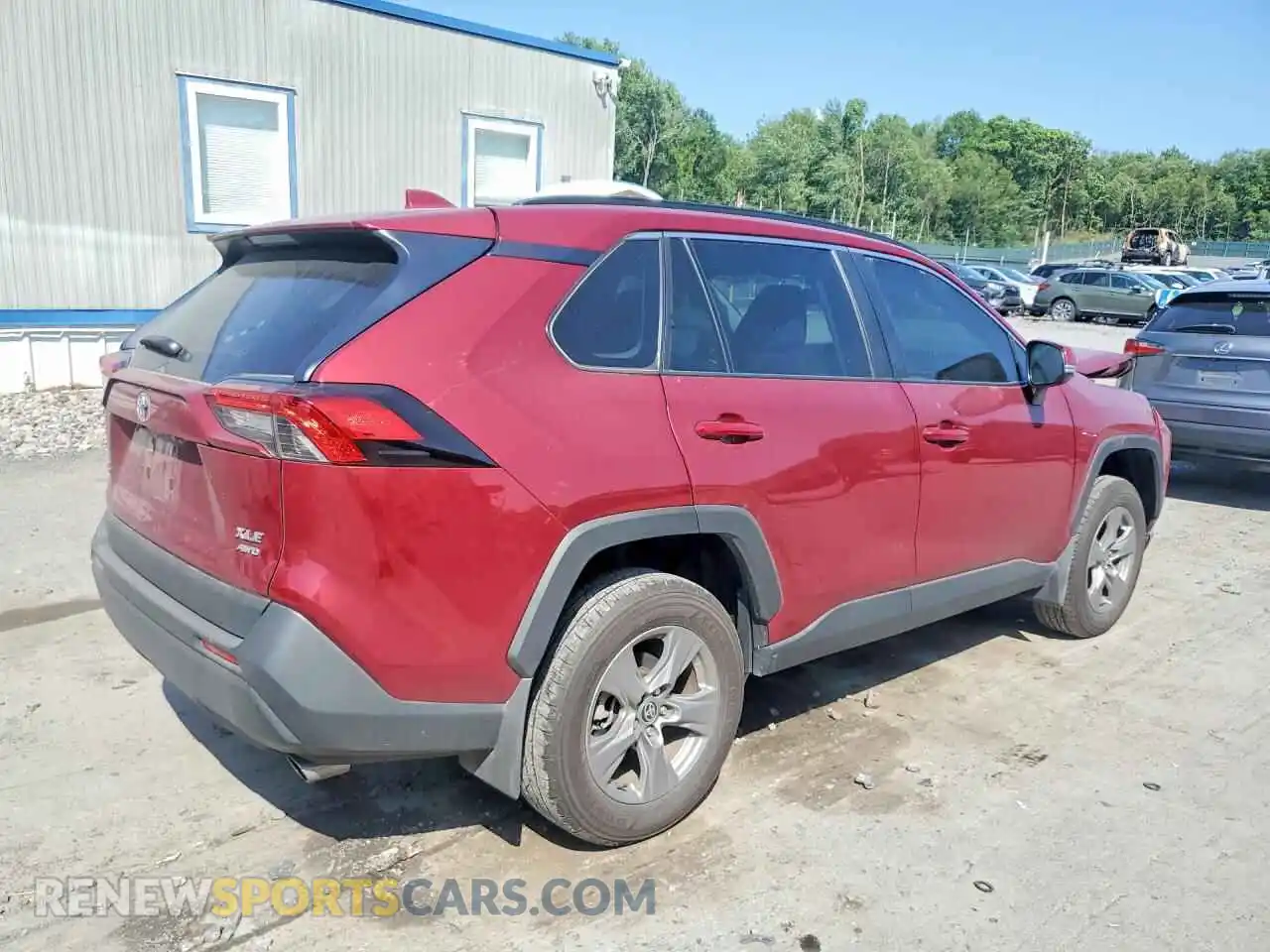 3 Photograph of a damaged car 2T3P1RFV9SW633680 TOYOTA RAV4 2025