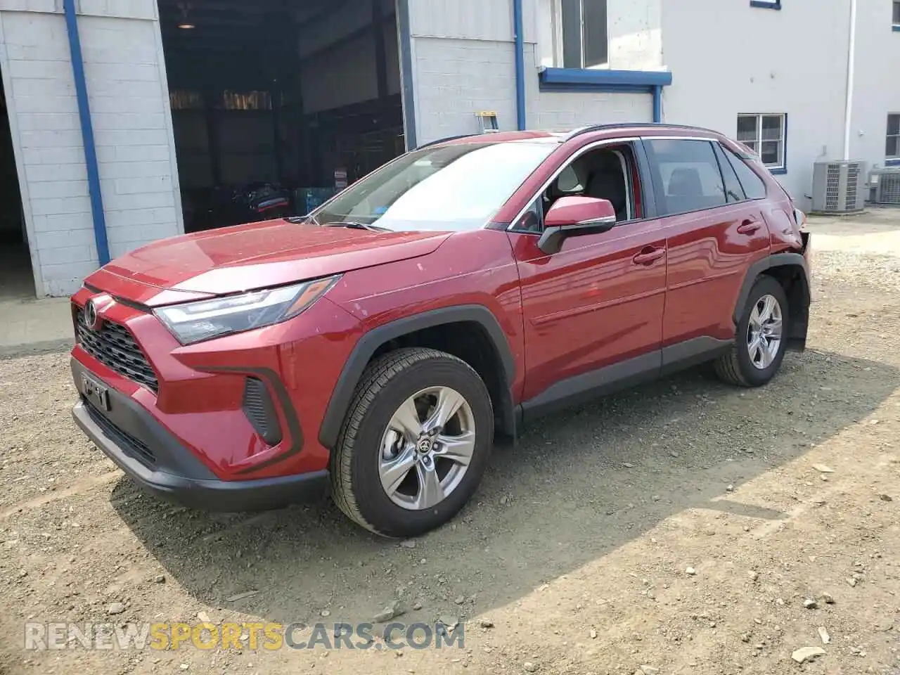 1 Photograph of a damaged car 2T3P1RFVXSW510390 TOYOTA RAV4 2025