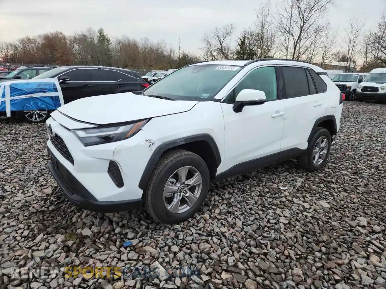 1 Photograph of a damaged car 2T3P1RFVXSW599068 TOYOTA RAV4 2025