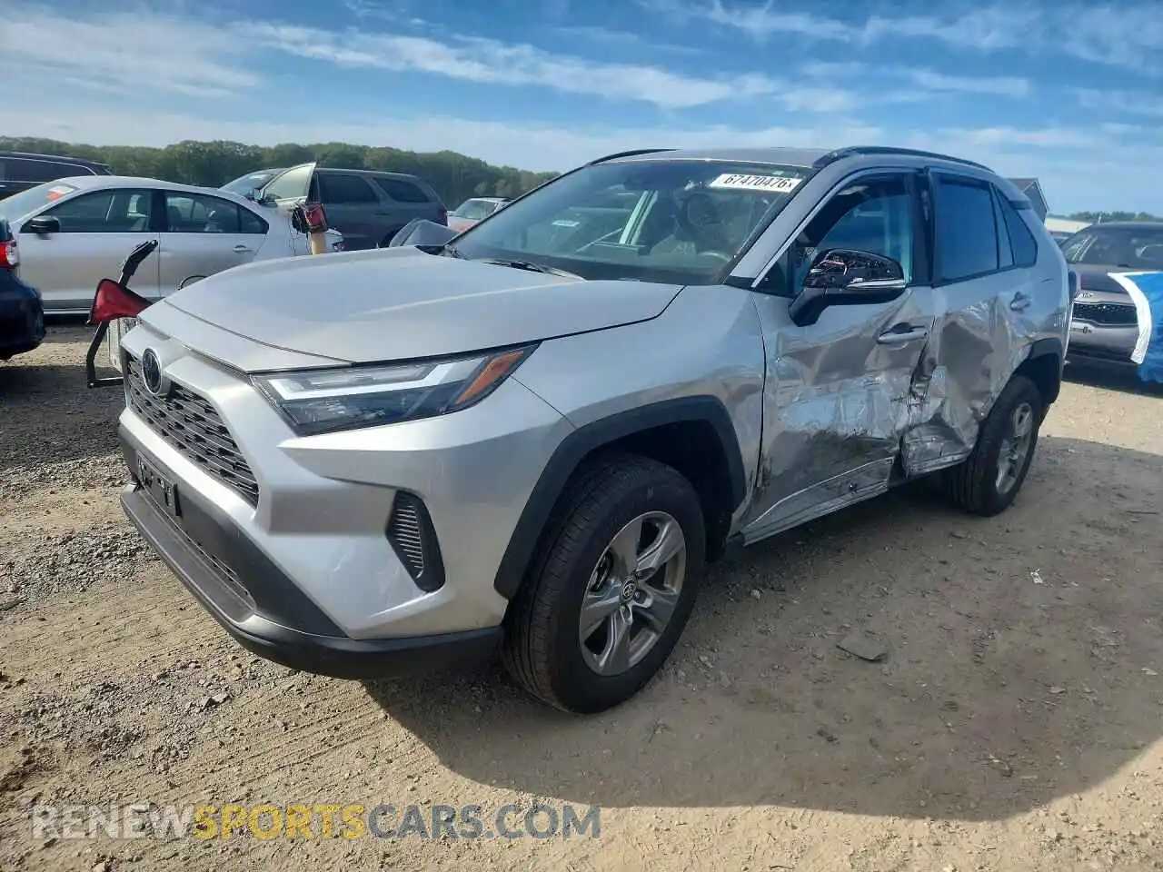 1 fotografías del automóvil dañado 2T3P1RFVXSW628598 TOYOTA RAV4 2025