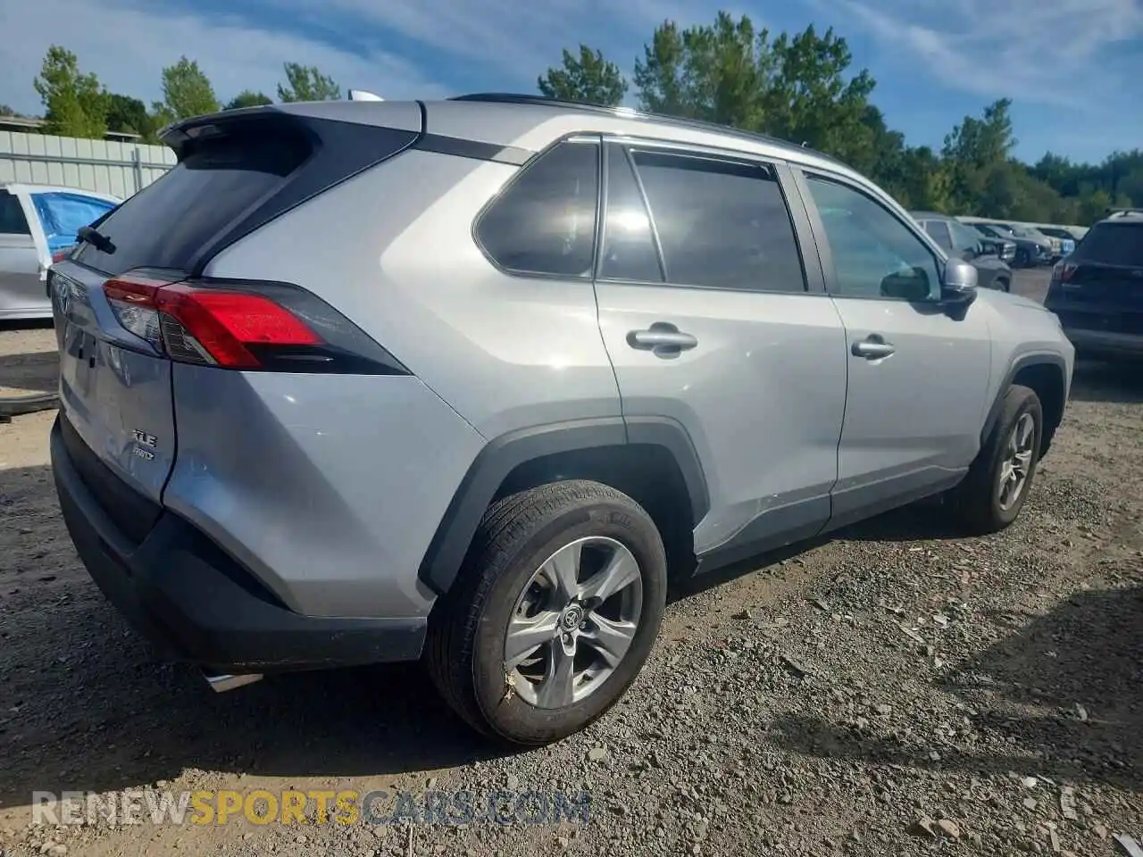 3 fotografías del automóvil dañado 2T3P1RFVXSW628598 TOYOTA RAV4 2025
