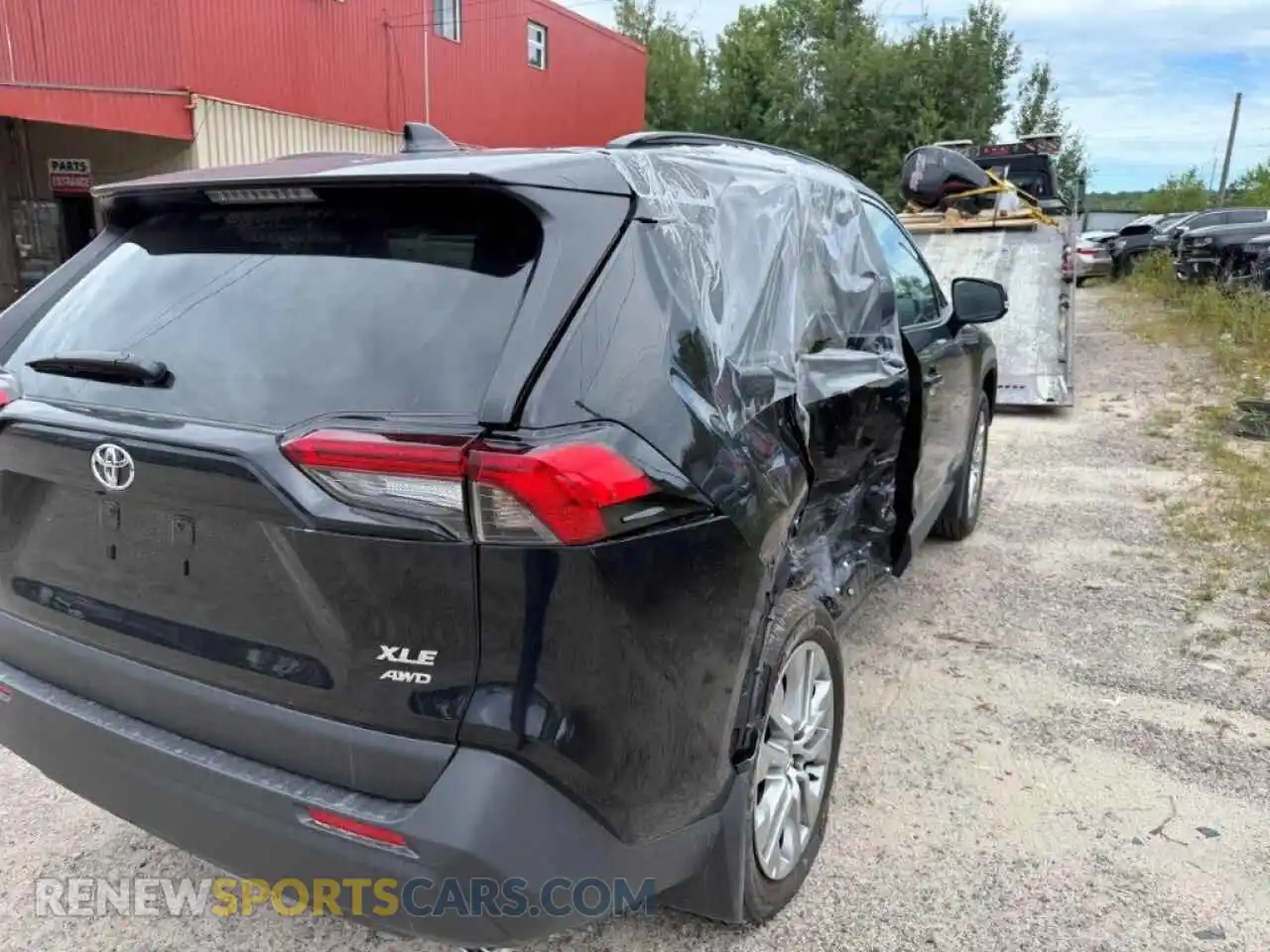 3 Photograph of a damaged car 2T3R1RFV1SC541392 TOYOTA RAV4 2025