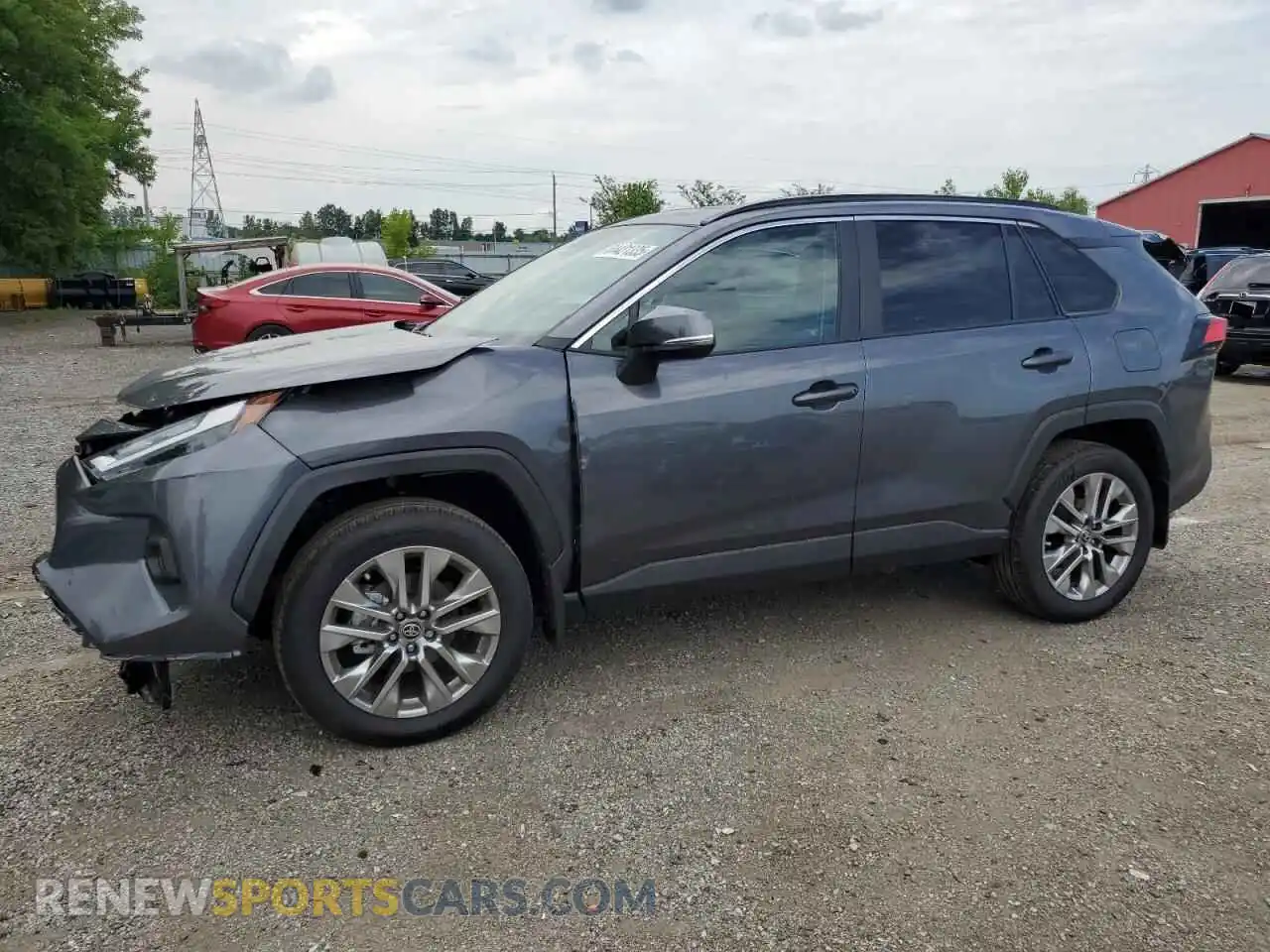 1 Photograph of a damaged car 2T3R1RFV4SC529091 TOYOTA RAV4 2025