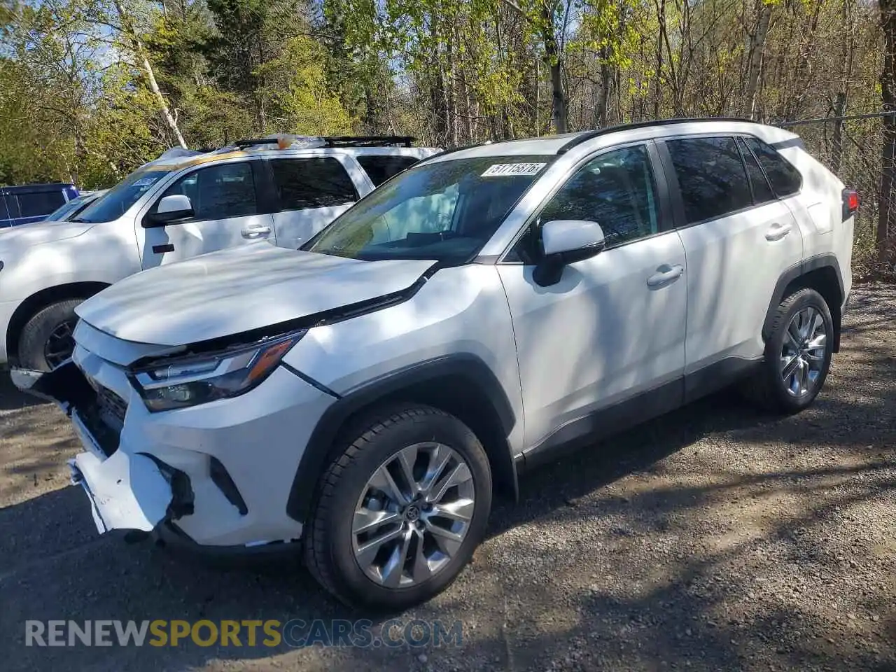 1 Photograph of a damaged car 2T3R1RFV4SW574045 TOYOTA RAV4 2025