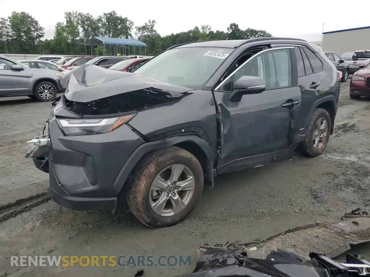1 Photograph of a damaged car 2T3RWRFV0SW256070 TOYOTA RAV4 2025