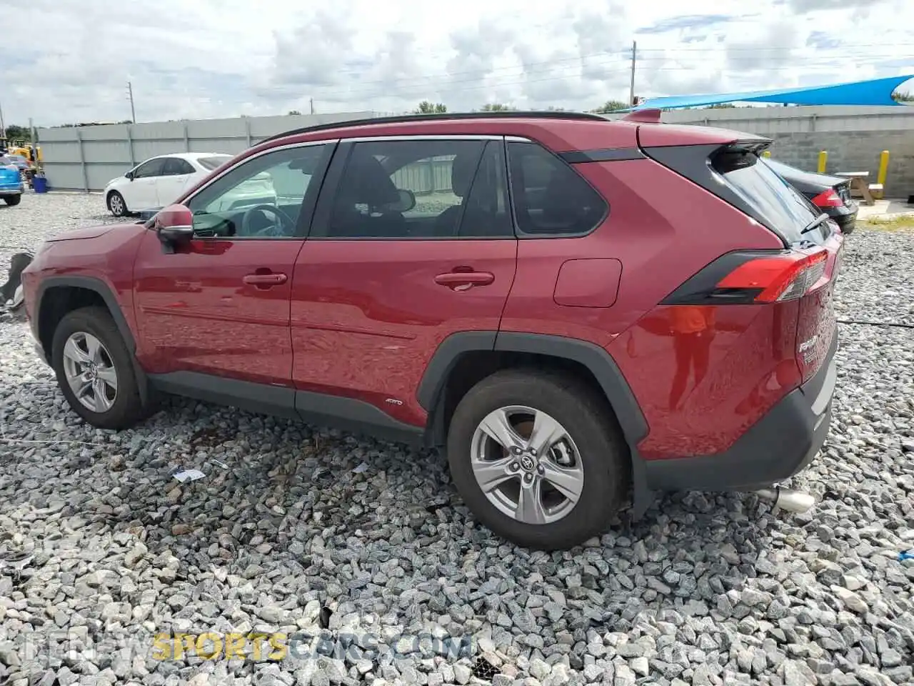 2 Photograph of a damaged car 2T3RWRFV3SW267886 TOYOTA RAV4 2025
