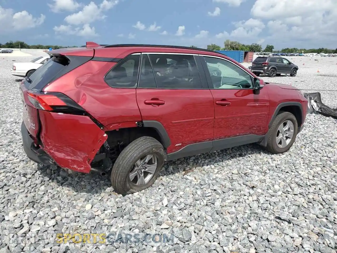 3 Photograph of a damaged car 2T3RWRFV3SW267886 TOYOTA RAV4 2025