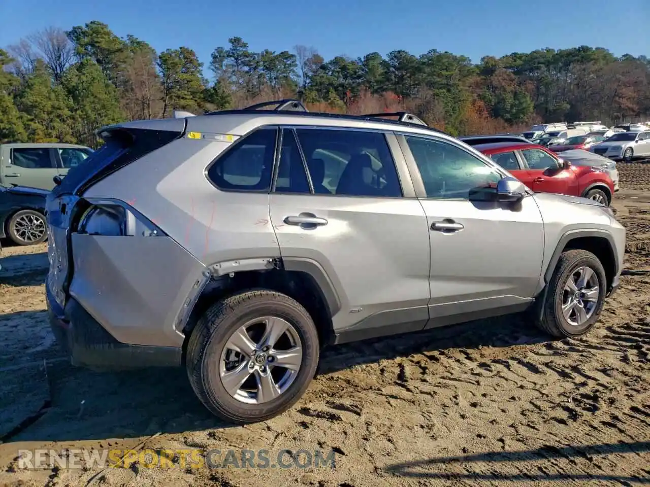 3 Photograph of a damaged car 2T3RWRFV3SW278287 TOYOTA RAV4 2025