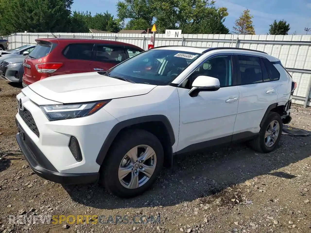 1 Photograph of a damaged car 2T3RWRFV4SW263944 TOYOTA RAV4 2025