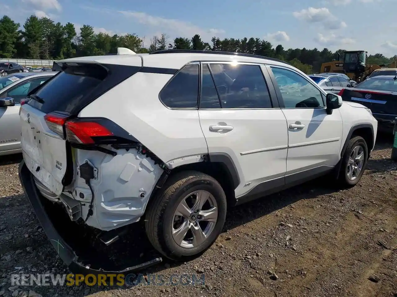 3 Photograph of a damaged car 2T3RWRFV4SW263944 TOYOTA RAV4 2025