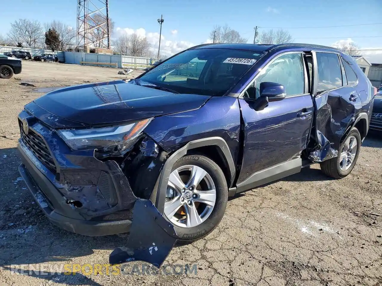 1 Photograph of a damaged car 2T3RWRFV4SW267850 TOYOTA RAV4 2025