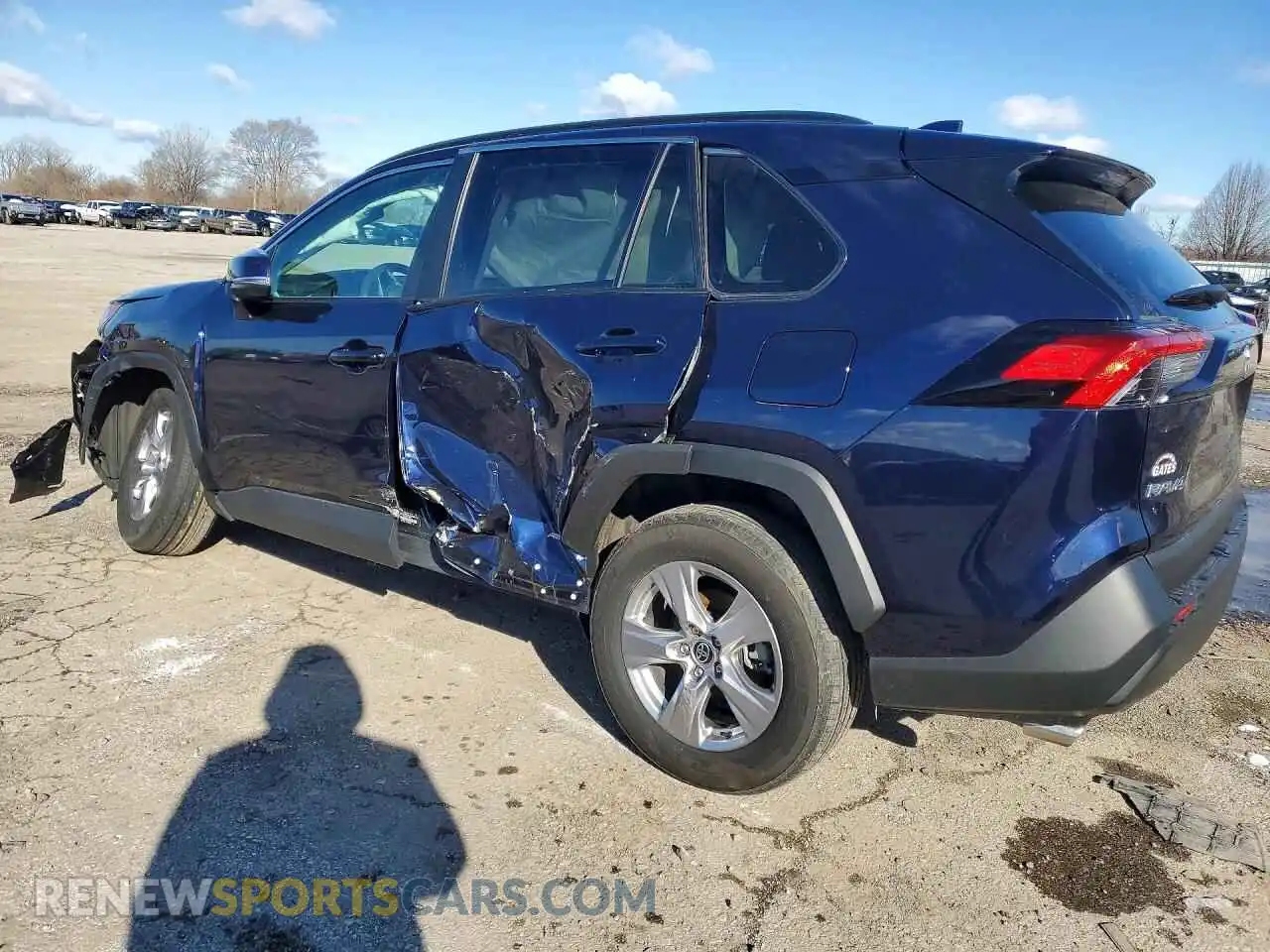 2 Photograph of a damaged car 2T3RWRFV4SW267850 TOYOTA RAV4 2025