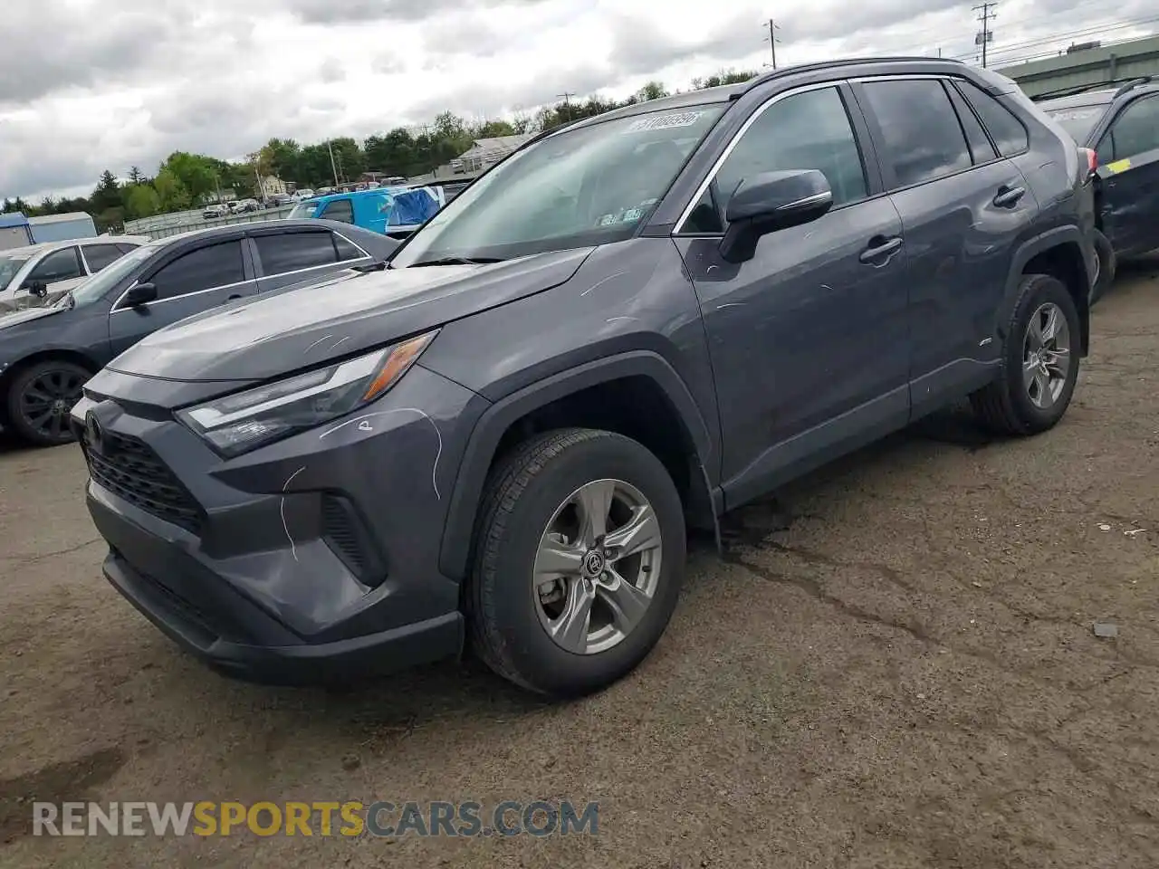 1 Photograph of a damaged car 2T3RWRFV4SW270263 TOYOTA RAV4 2025