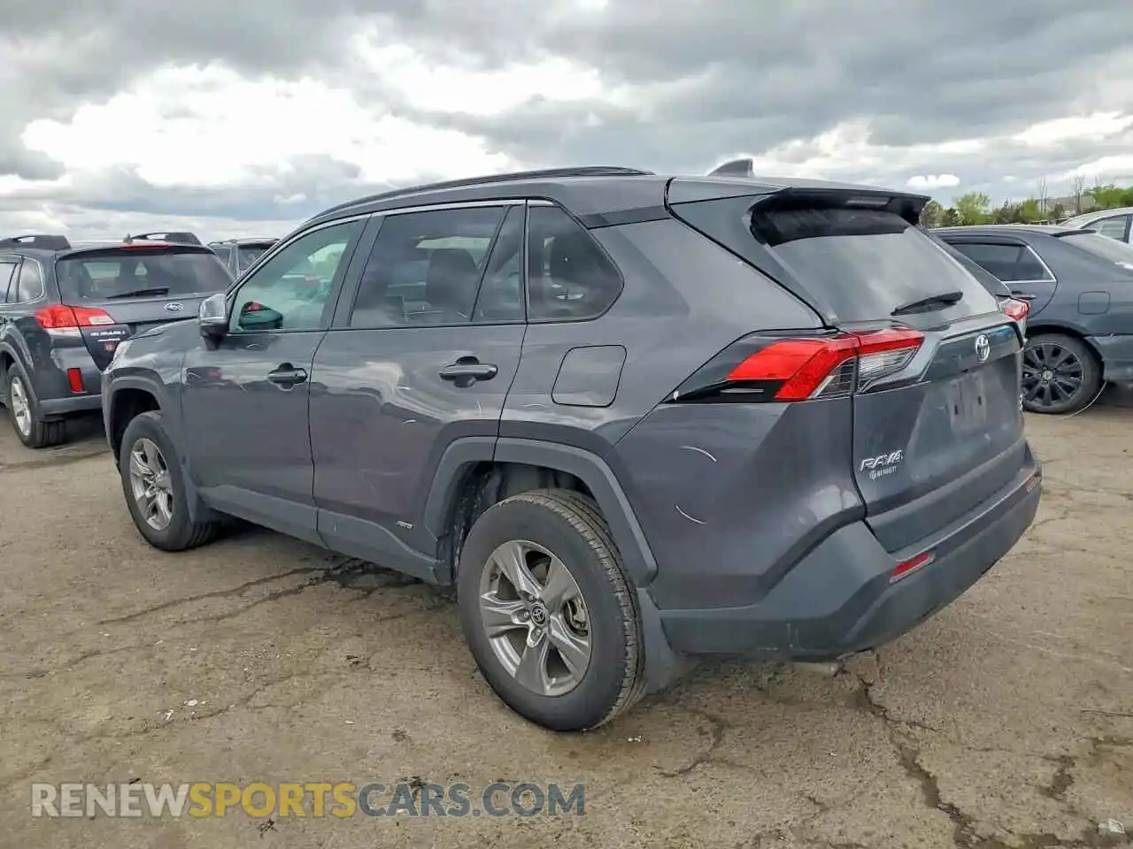 2 Photograph of a damaged car 2T3RWRFV4SW270263 TOYOTA RAV4 2025