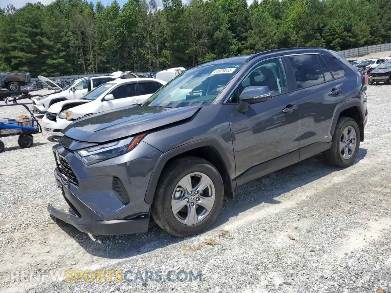 1 Photograph of a damaged car 2T3RWRFV4SW270585 TOYOTA RAV4 2025