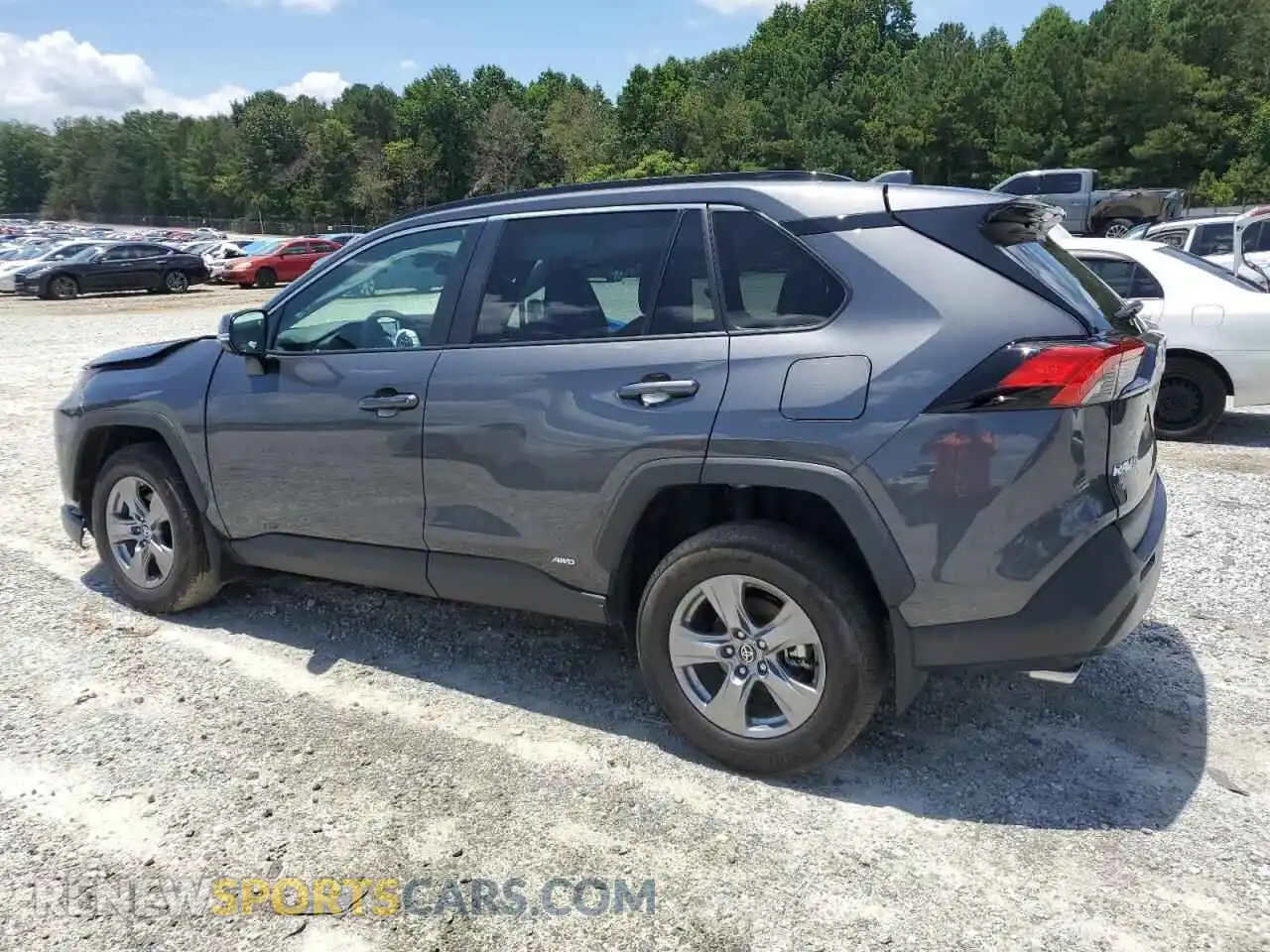 2 Photograph of a damaged car 2T3RWRFV4SW270585 TOYOTA RAV4 2025