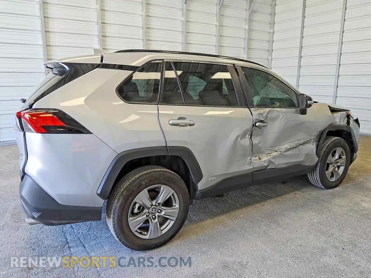 3 Photograph of a damaged car 2T3RWRFV4SW272188 TOYOTA RAV4 2025