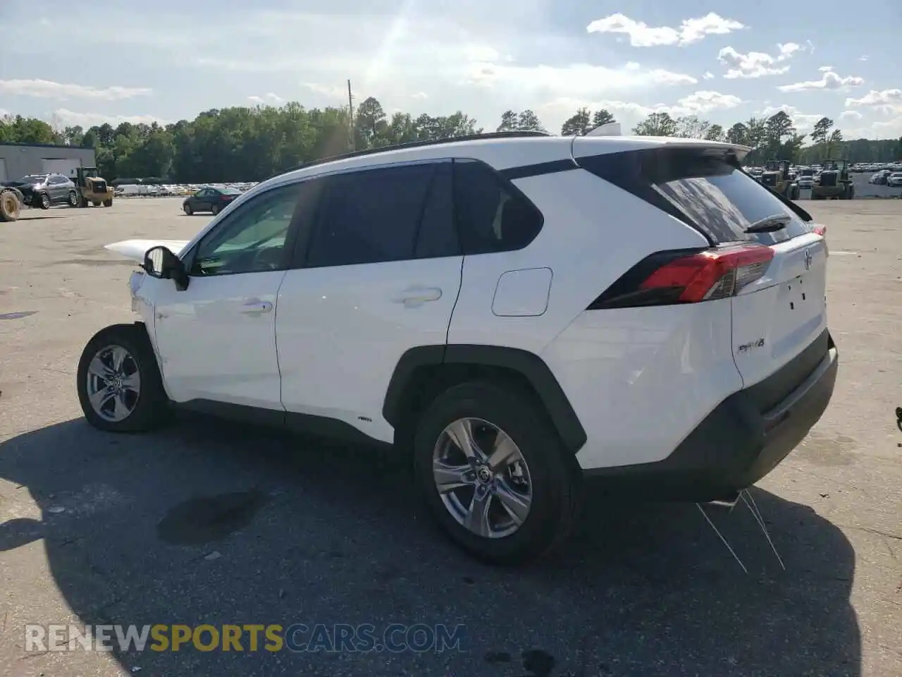 2 Photograph of a damaged car 2T3RWRFV4SW274037 TOYOTA RAV4 2025