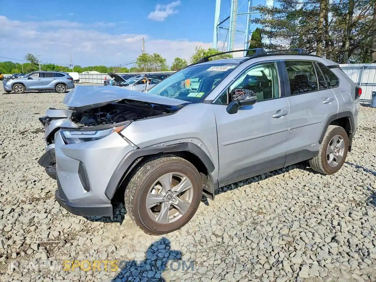 1 Photograph of a damaged car 2T3RWRFV5SW269879 TOYOTA RAV4 2025